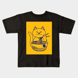 Ramen Cat Kids T-Shirt